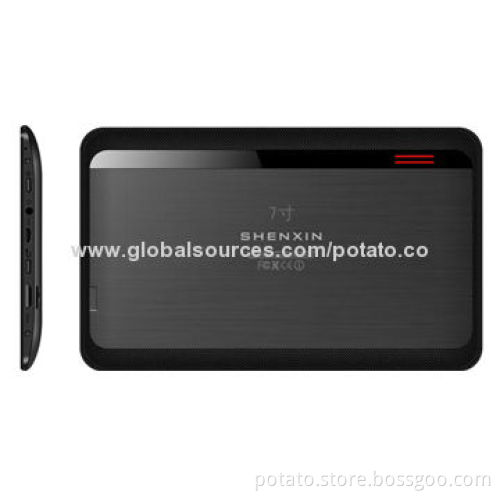 7-inch Tablet PC, RK3026 Dual-core with Bluetooth, 800 x 480P Resolution, High-capacity 3,700mAh